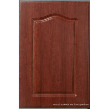 Puerta de gabinete de cocina del PVC (HLPVC-24) / puerta de gabinete de madera